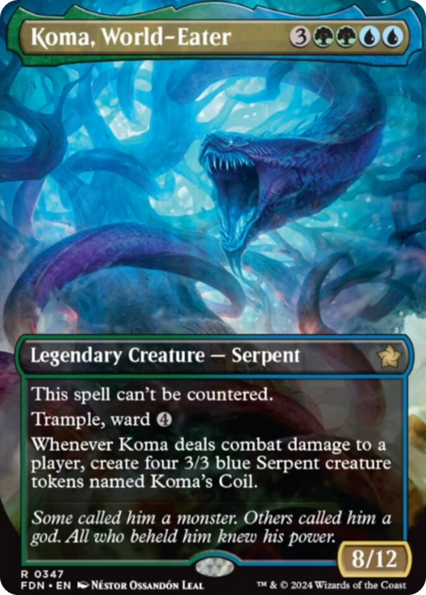 Koma, World-Eater - Borderless (FDN)