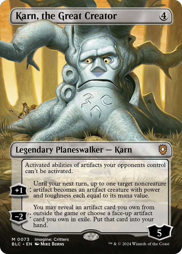 Karn, the Great Creator - Borderless (BLC)