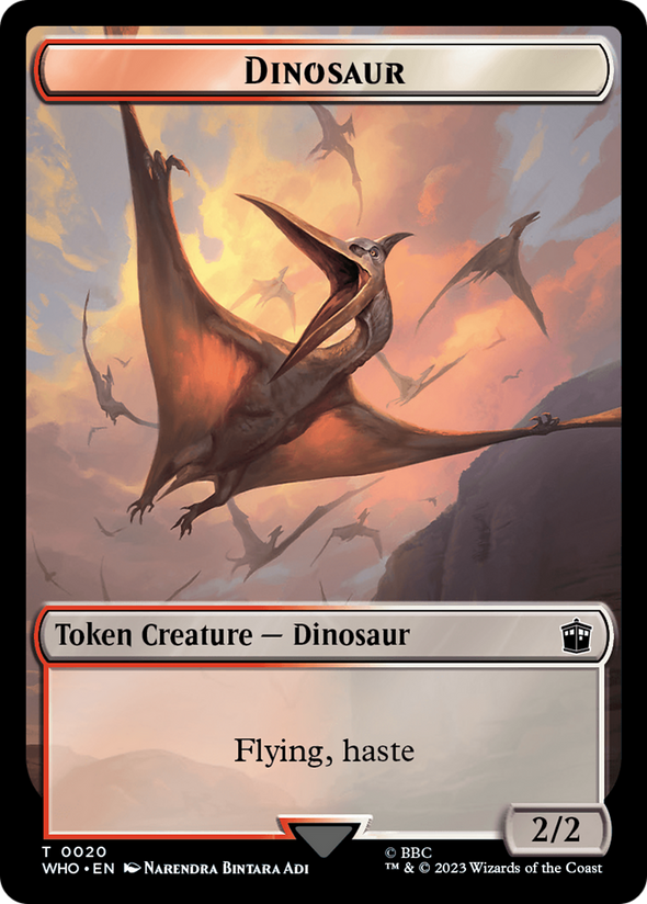 Dinosaur // Soldier Token (TWHO)