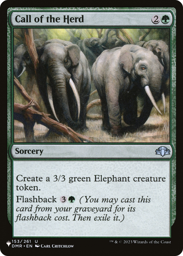 Call of the Herd - DMR Reprint (PLST)