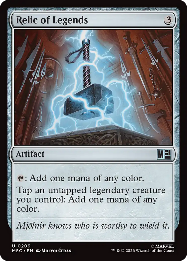 Relic of Legends (MSC) (Pre-Order)