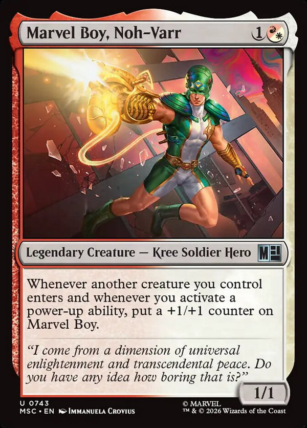 Marvel Boy, Noh-Varr (MSC)