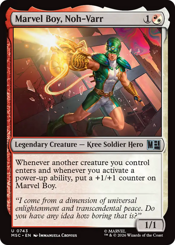 Marvel Boy, Noh-Varr (MSC)