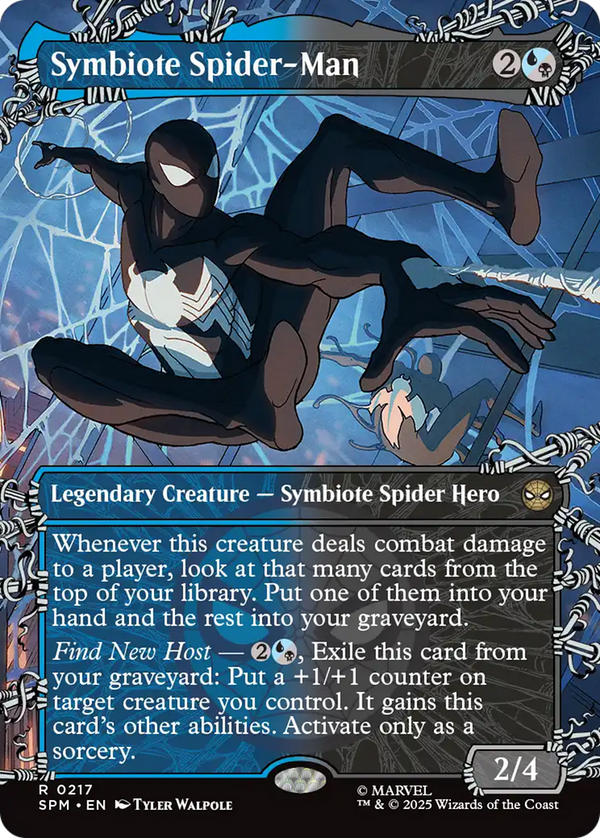 Symbiote Spider-Man - Borderless Web-Slinger (SPM)