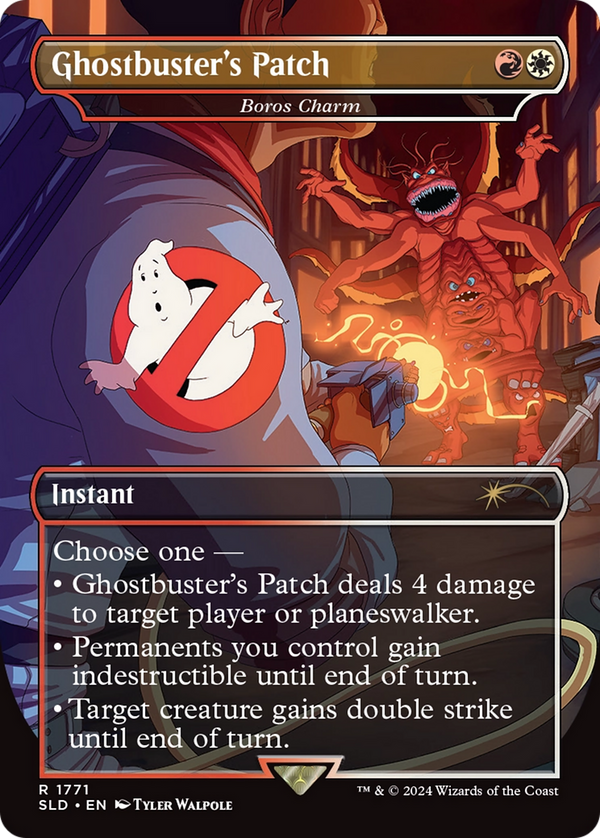 Ghostbuster's Patch // Boros Charm - The Real Ghostbusters (SLD)