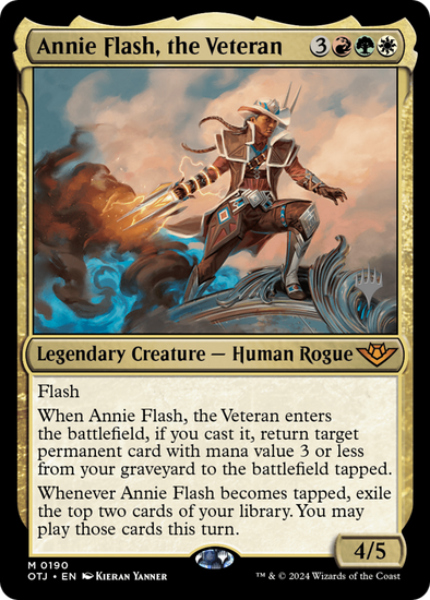 Annie Flash, the Veteran - Promo Pack (POTJ)