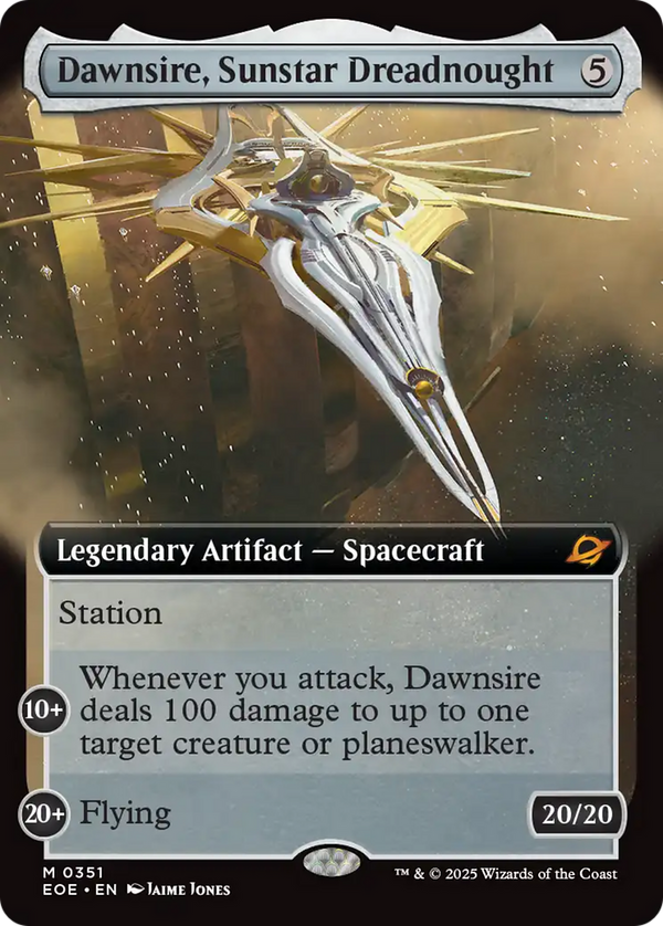 Dawnsire, Sunstar Dreadnought - Extended Art (EOE)