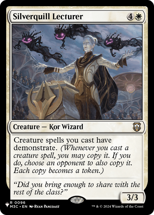 Silverquill Lecturer - M3C Reprint (PLST)