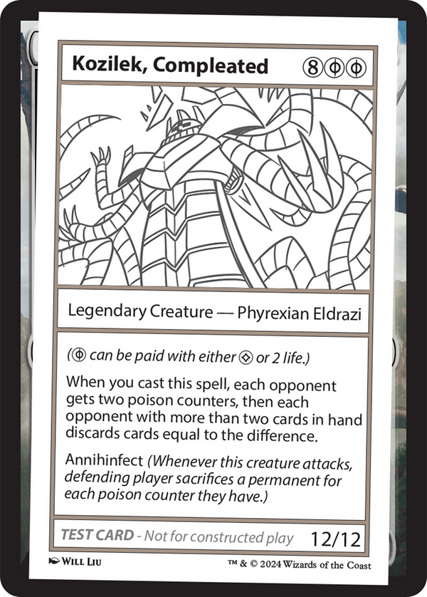 Kozilek, Compleated - Test Card (MB2)