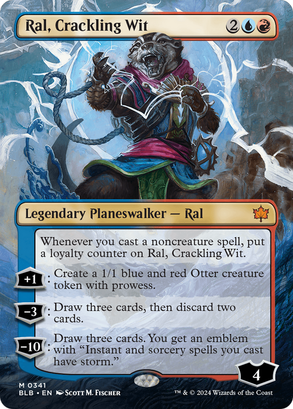 Ral, Crackling Wit - Borderless (BLB)