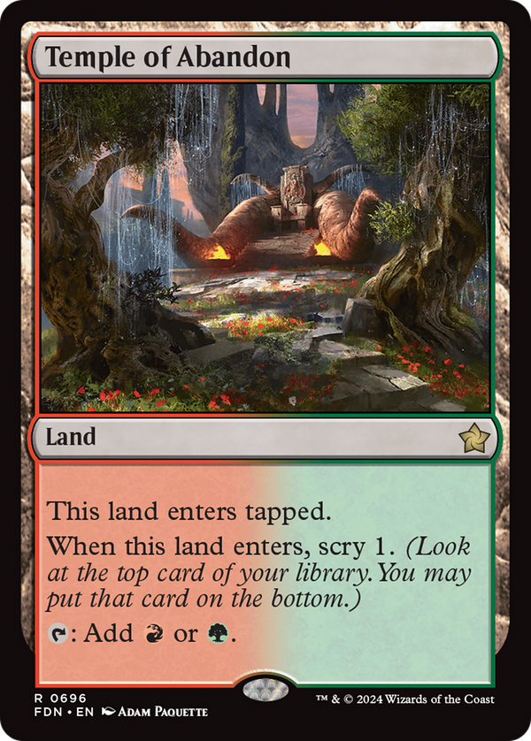 Temple of Abandon (FDN)