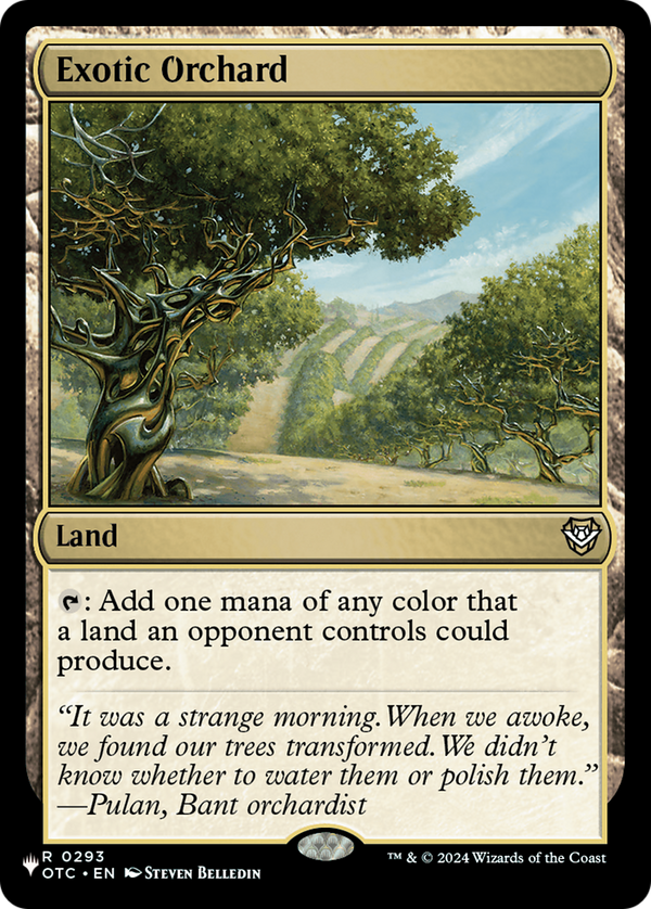 Exotic Orchard - OTC Reprint (PLST)