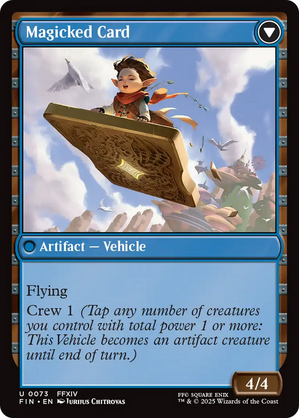 Sidequest: Card Collection // Magicked Card (FIN)