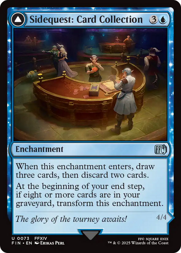 Sidequest: Card Collection // Magicked Card (FIN)