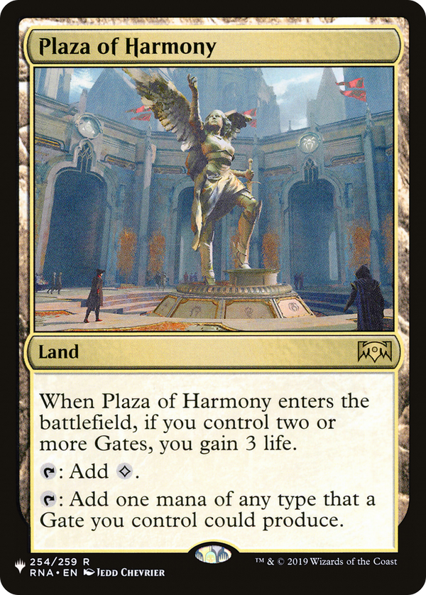 Plaza of Harmony - RNA Reprint (PLST)