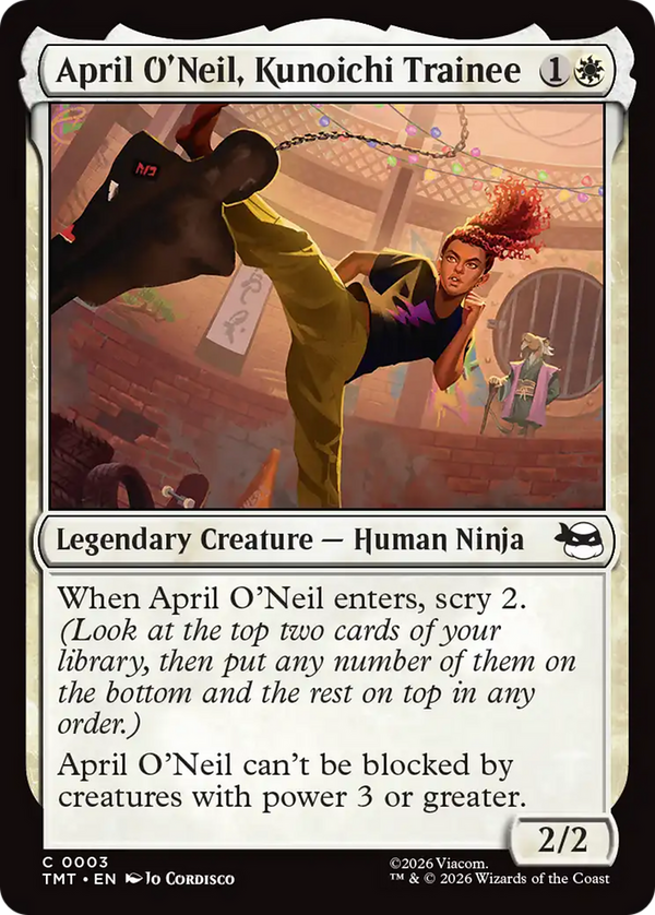 April O'Neil, Kunoichi Trainee (TMT)