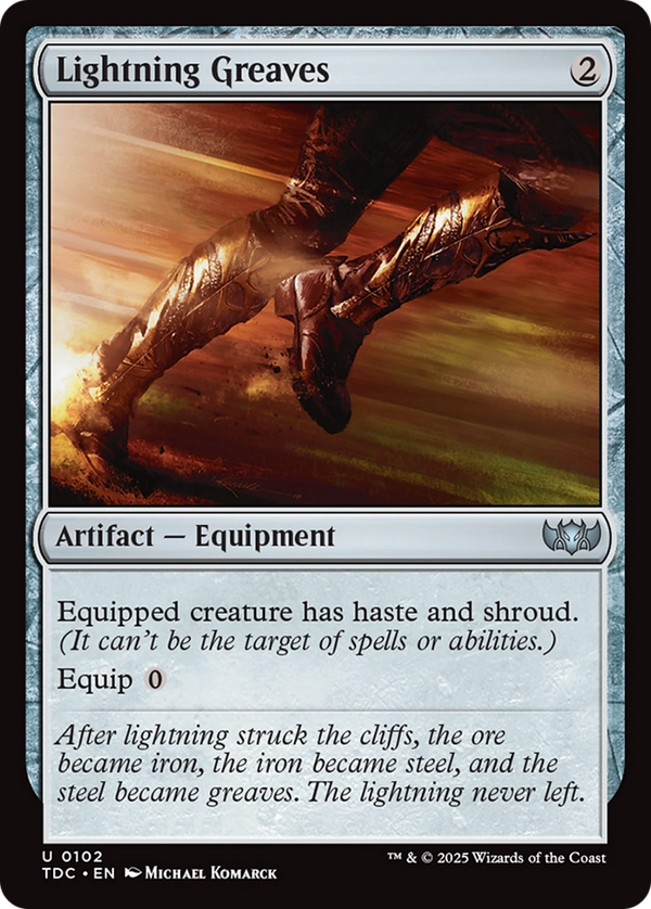 Lightning Greaves (TDC)