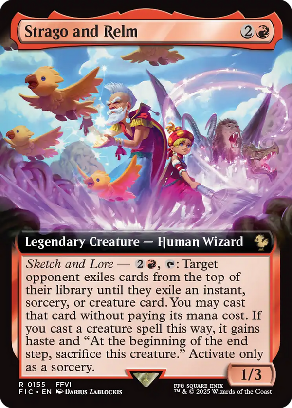 Strago and Relm - Extended Art (FIC)