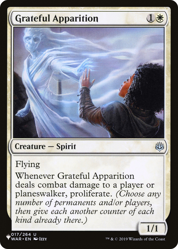 Grateful Apparition - WAR Reprint (PLST)