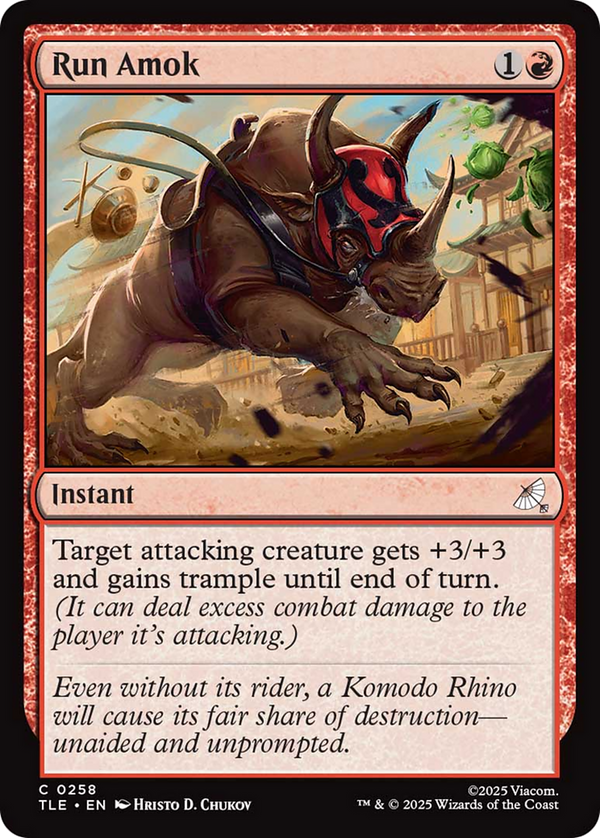 Run Amok (TLE)