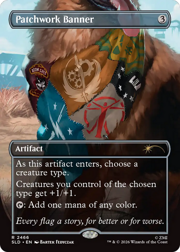 Patchwork Banner - Fallout: Greet The Dog (SLD)