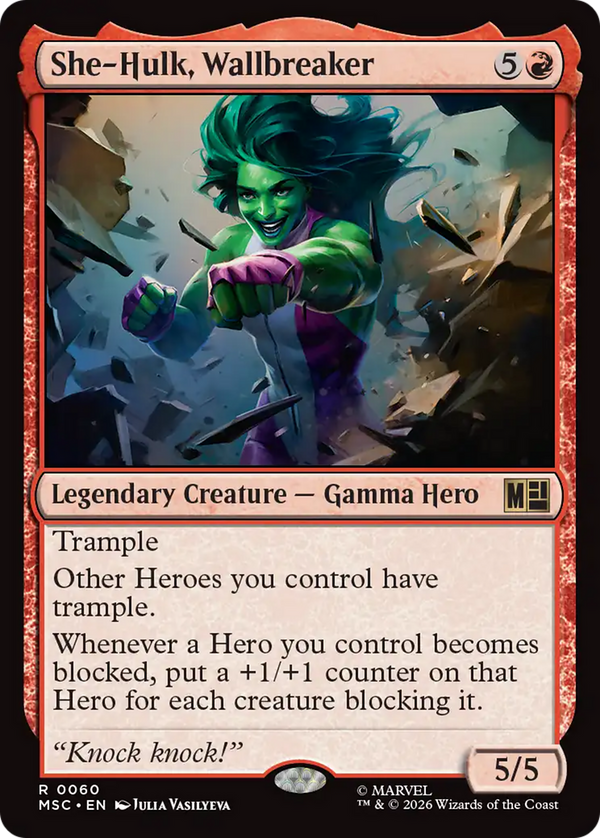 She-Hulk, Wallbreaker (MSC) (Pre-Order)