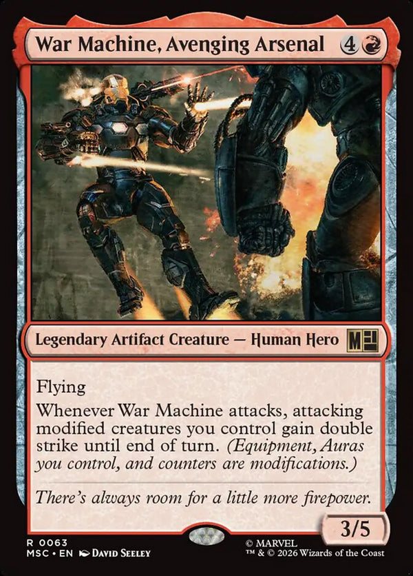 War Machine, Avenging Arsenal (MSC)