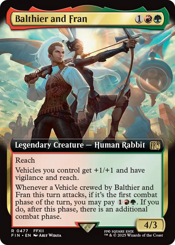 Balthier and Fran - Extended Art (FIN)