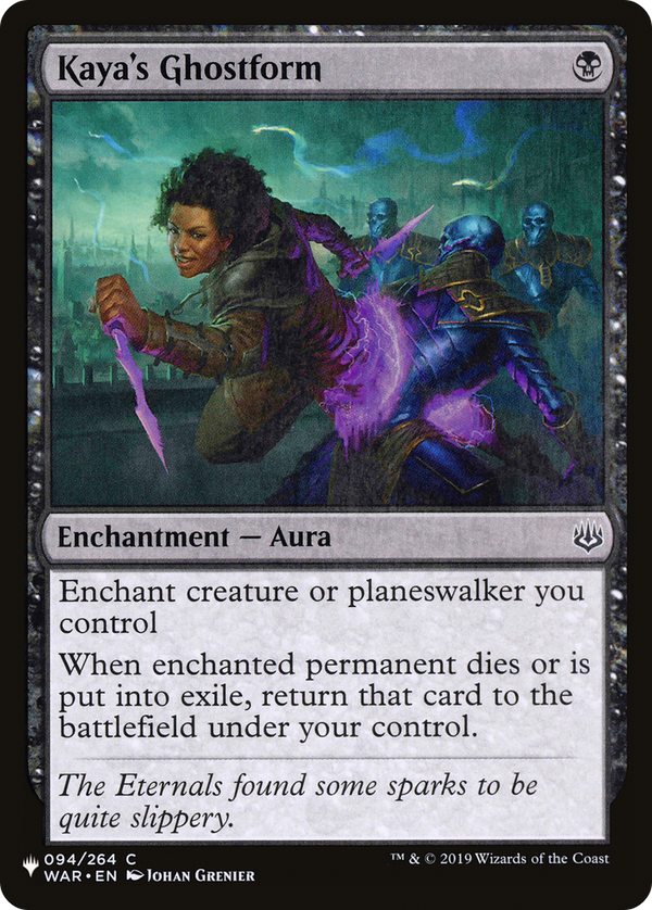 Kaya's Ghostform - WAR Reprint (PLST)