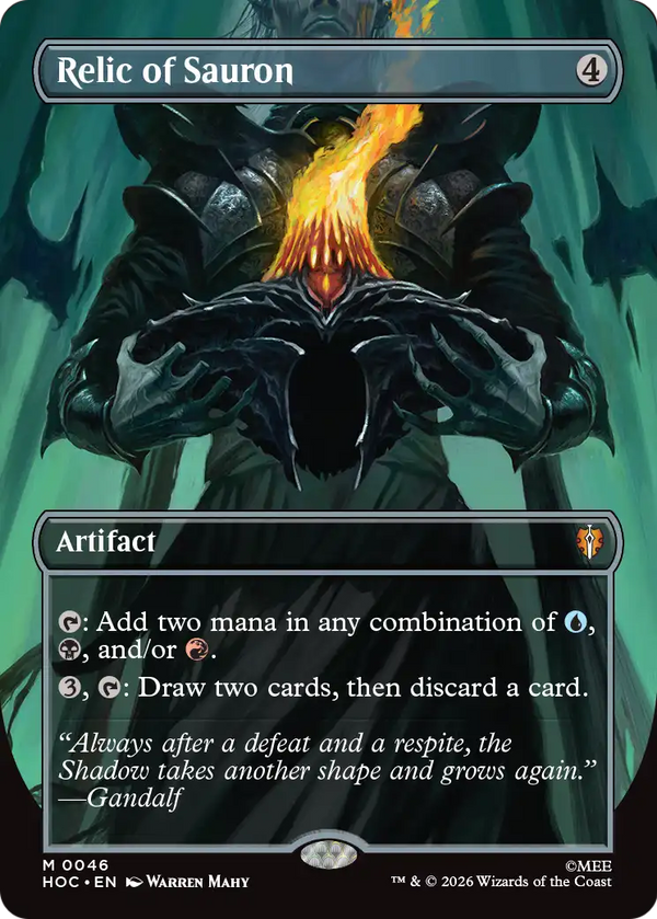 Relic of Sauron - Borderless (HOC)