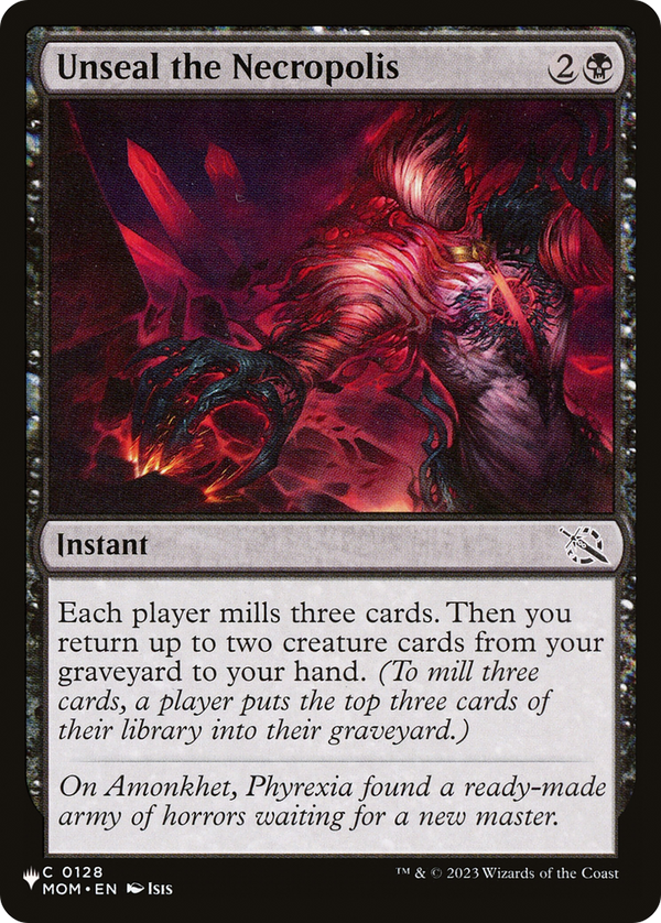 Unseal the Necropolis - MOM Reprint (PLST)