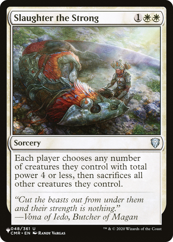 Slaughter the Strong - CMR Reprint (PLST)