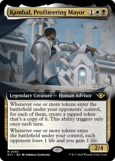 Kambal, Profiteering Mayor - Extended Art (OTJ)