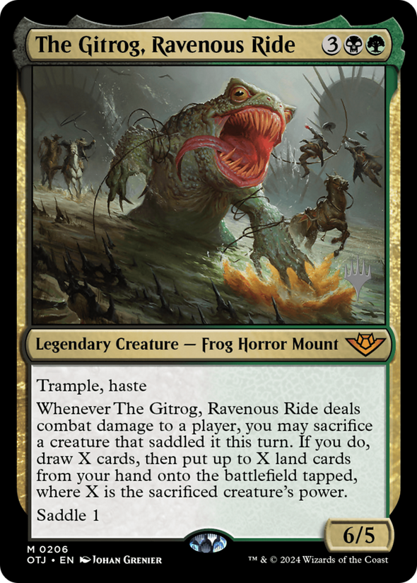 The Gitrog, Ravenous Ride - Promo Pack (POTJ)