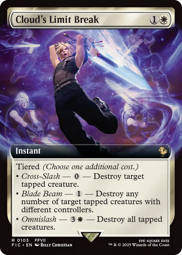 Cloud's Limit Break - Extended Art (FIC)