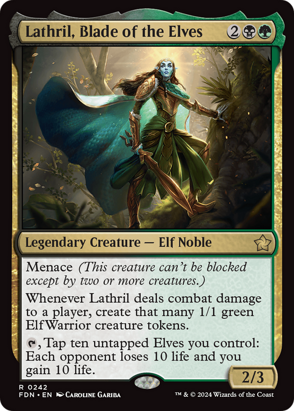 Lathril, Blade of the Elves (FDN)