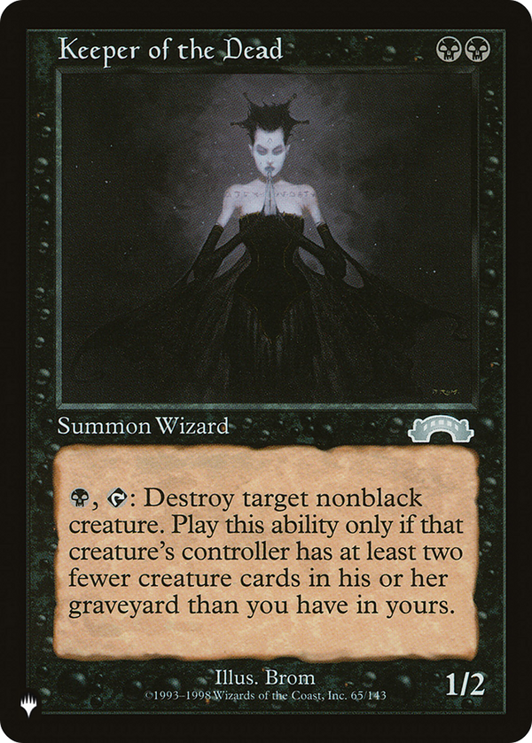 Keeper of the Dead - EXO Reprint (PLST)