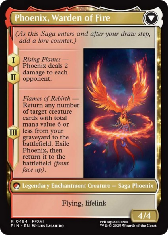 Joshua, Phoenix's Dominant // Phoenix, Warden of Fire - Extended Art (FIN)