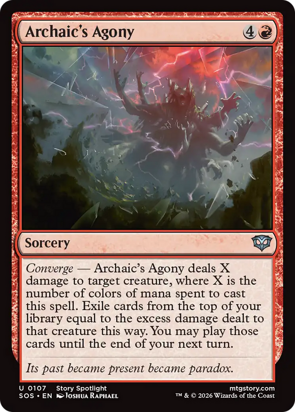 Archaic's Agony (SOS)