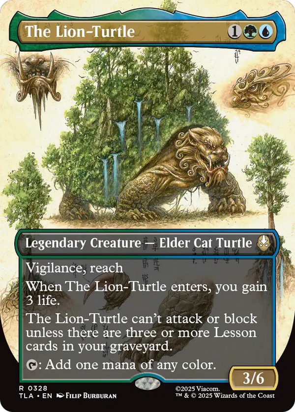 The Lion-Turtle - Borderless Field Notes (TLA)