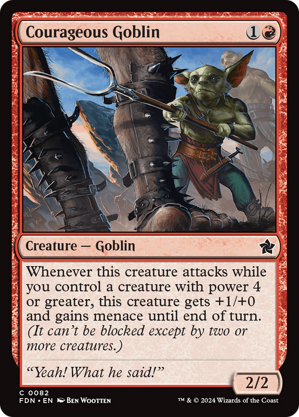 Courageous Goblin (FDN)