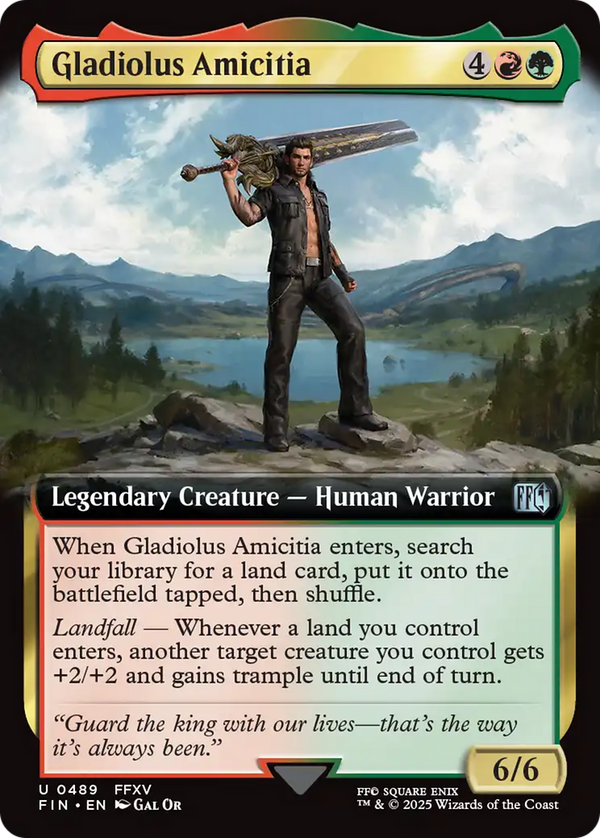 Gladiolus Amicitia - Extended Art (FIN)