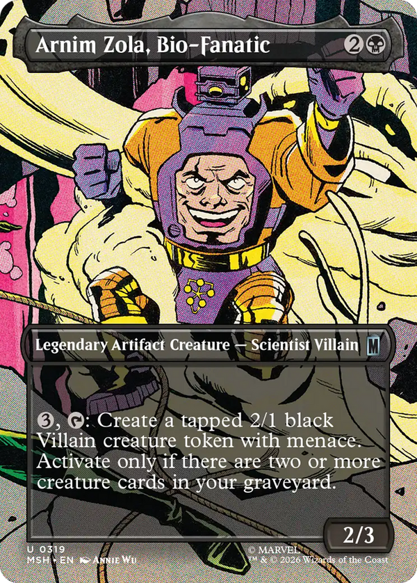 Arnim Zola, Bio-Fanatic - Borderless Scene (MSH) (Pre-Order)