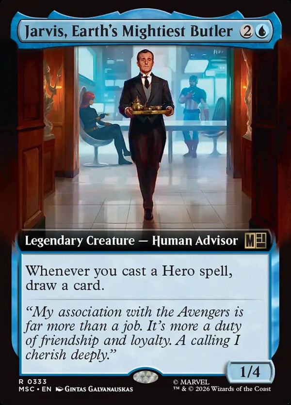 Jarvis, Earth's Mightiest Butler - Extended Art (MSC)