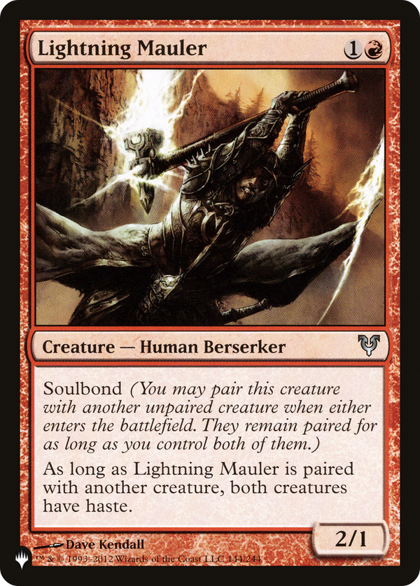 Lightning Mauler - AVR Reprint (PLST)