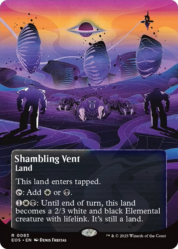 Shambling Vent - Borderless Poster (EOS)