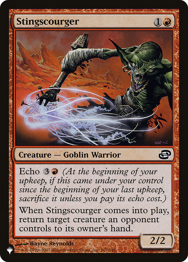 Stingscourger - PLC Reprint (PLST)