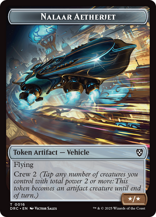 Nalaar Aetherjet // Treasure Token (TDRC)