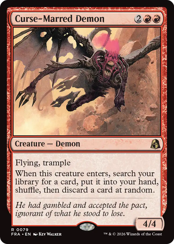 Curse-Marred Demon (FRA) (Pre-Order)
