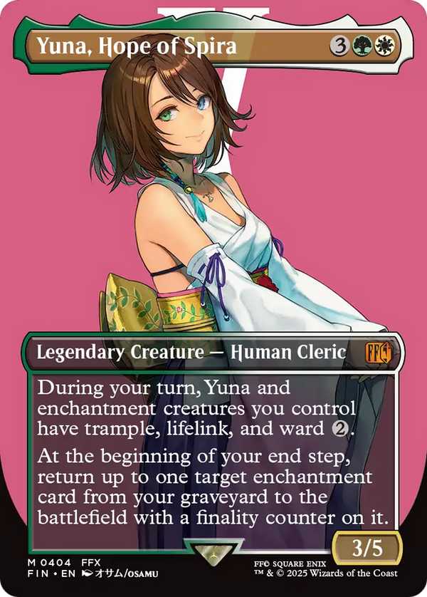 Yuna, Hope of Spira - Borderless (FIN)